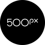 500px android application logo